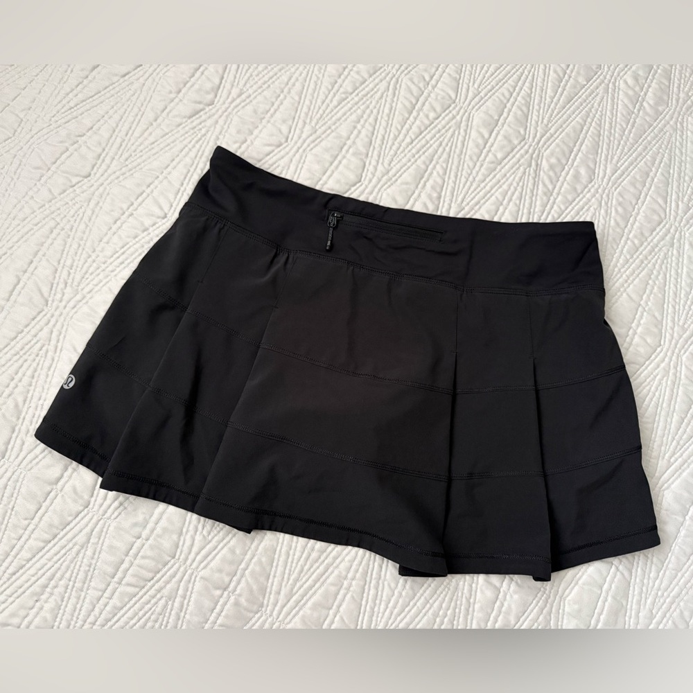 Lululemon Black Athletic Skort - Picture 3 of 6